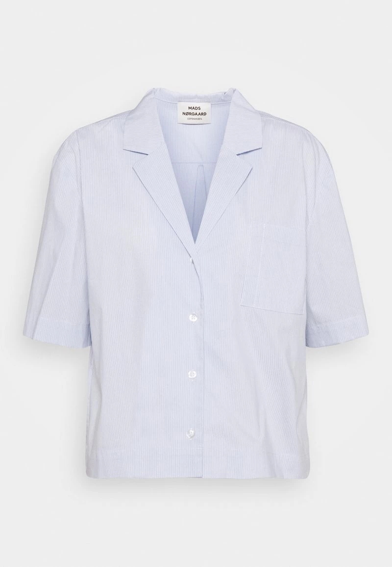 Mads Nørgaard - Damen POPLIN BRENNA - Hemdbluse - Light Blue 8 Mads Nørgaard - Damen POPLIN BRENNA - Hemdbluse - Light Blue – Bild 6