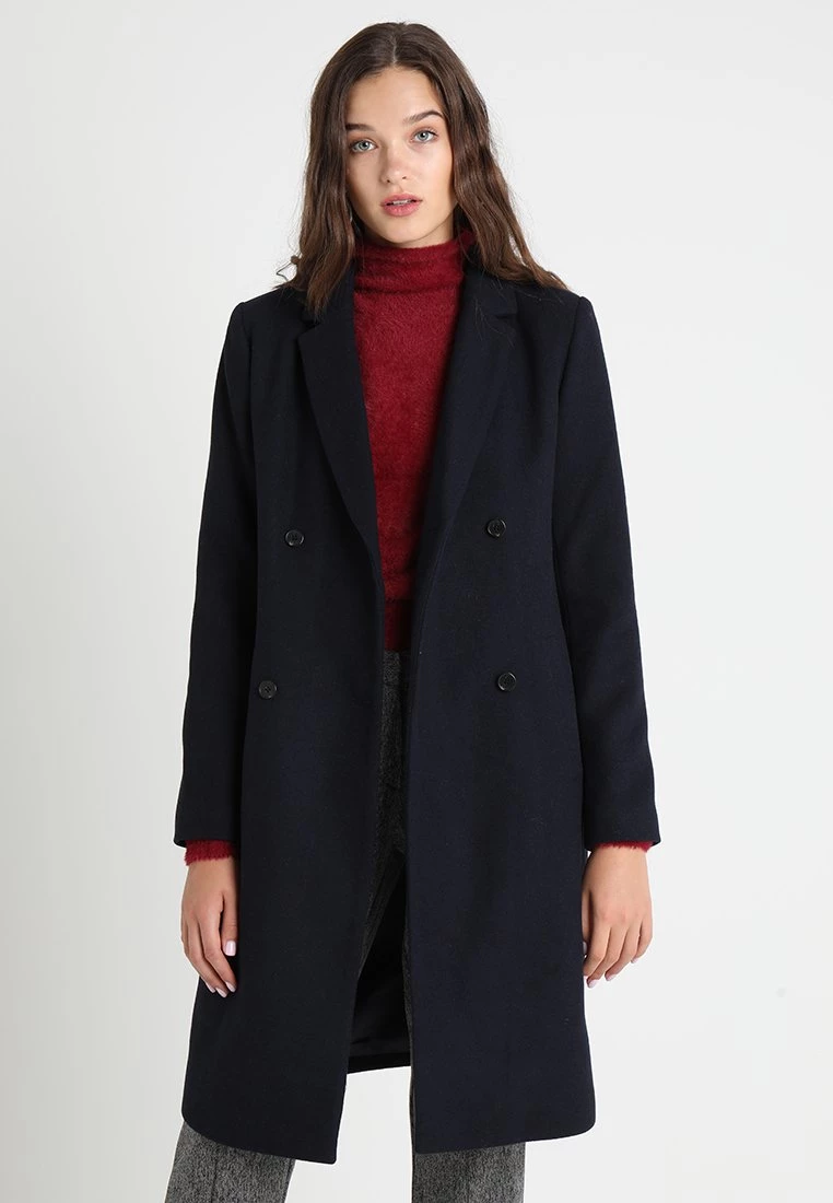 Modström ODELIA COAT - Klassischer Mantel - Navy Sky - Damen 3 Modström ODELIA COAT - Klassischer Mantel - Navy Sky - Damen