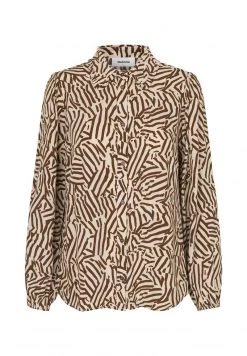 Modström - Damen Hemdbluse - Brown
