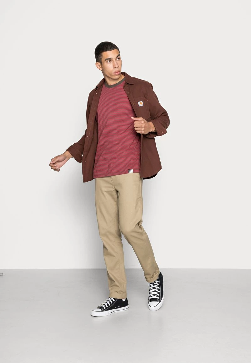 Mads Nørgaard ORGANIC MINI THOR TEE - T-Shirt Print - Turkish Coffee/chili Pepper - Herren 4 Mads Nørgaard ORGANIC MINI THOR TEE - T-Shirt Print - Turkish Coffee/chili Pepper - Herren – Bild 2