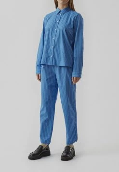 Modström - Damen PERCYMD - Nachtwäsche Shirt - Palace Stripe