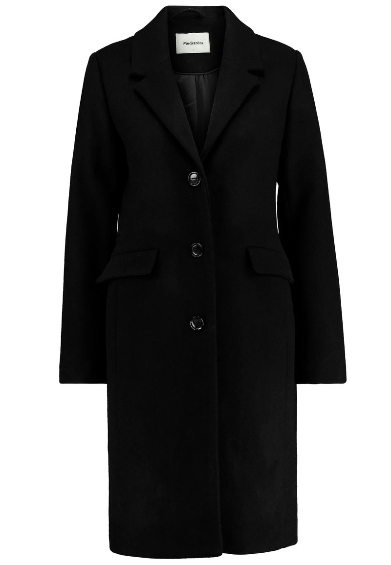 Modström - Damen PAMELA COAT - Klassischer Mantel - Black 6 Modström - Damen PAMELA COAT - Klassischer Mantel - Black – Bild 4