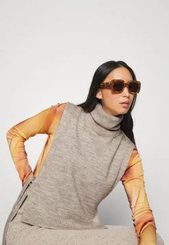 Modström - Damen NOLA COLLAR - Strickpullover - Beige Melange -Mads Nørgaard Verkäufe 2022 49be0390121d48d7b9880e97248ee8fb