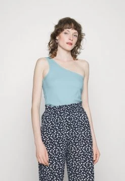 Modström IGOR ONE SHOULDER - Top - Topaz - Damen