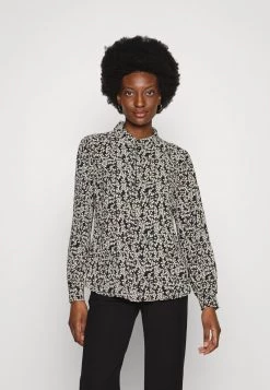 Modström - Damen ODA PRINT - Bluse - Black