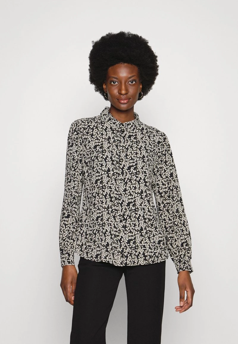 Modström - Damen ODA PRINT - Bluse - Black 3 Modström - Damen ODA PRINT - Bluse - Black