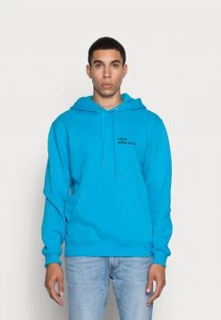 Mads Nørgaard STANDARD HOODIE LOGO - Sweatshirt - Methyl Blue - Herren