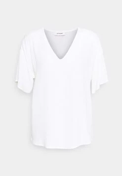 Modström CASA - T-Shirt Basic - Off White - Damen