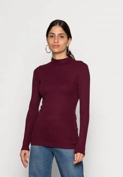 Modström - Damen KROWN T NECK - Langarmshirt - Currant