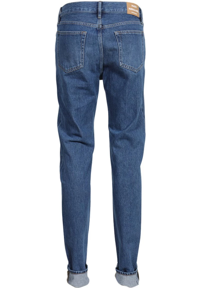 Mads Nørgaard Jeans Slim Fit - Blue Denim - Herren 4 Mads Nørgaard Jeans Slim Fit - Blue Denim - Herren – Bild 2