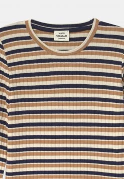 Mads Nørgaard TALIKA UNISEX - Langarmshirt - Navy/beige/ecru -Mads Nørgaard Verkäufe 2022 4fd561905a1a48daae6867c9e89e8f4a