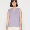 Modström - Damen LUCA VEST - Strickpullover - Soft Lavender -Mads Nørgaard Verkäufe 2022 50a55834f4c94bdcb80b096102e81013