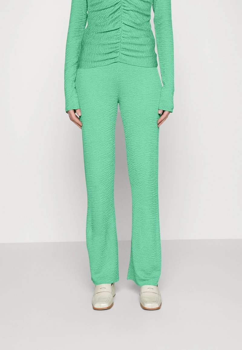 Mads Nørgaard - Damen FLEX LONNIE PANTS - Stoffhose - Light Grass Green 3 Mads Nørgaard - Damen FLEX LONNIE PANTS - Stoffhose - Light Grass Green
