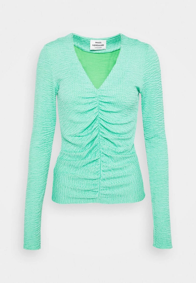 Mads Nørgaard FLEX SHEAR - Langarmshirt - Light Grass Green - Damen 7 Mads Nørgaard FLEX SHEAR - Langarmshirt - Light Grass Green - Damen – Bild 5