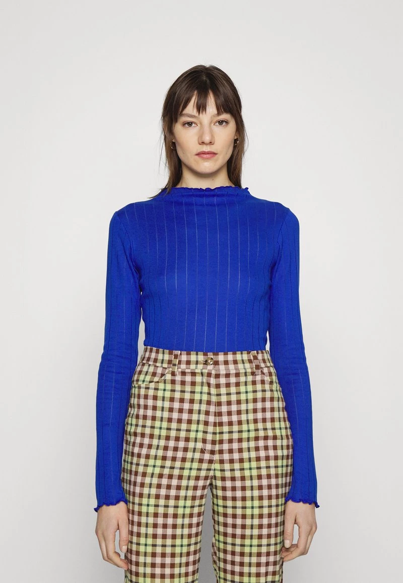 Modström - Damen ISSY T NECK - Strickpullover - Electric Blue 3 Modström - Damen ISSY T NECK - Strickpullover - Electric Blue