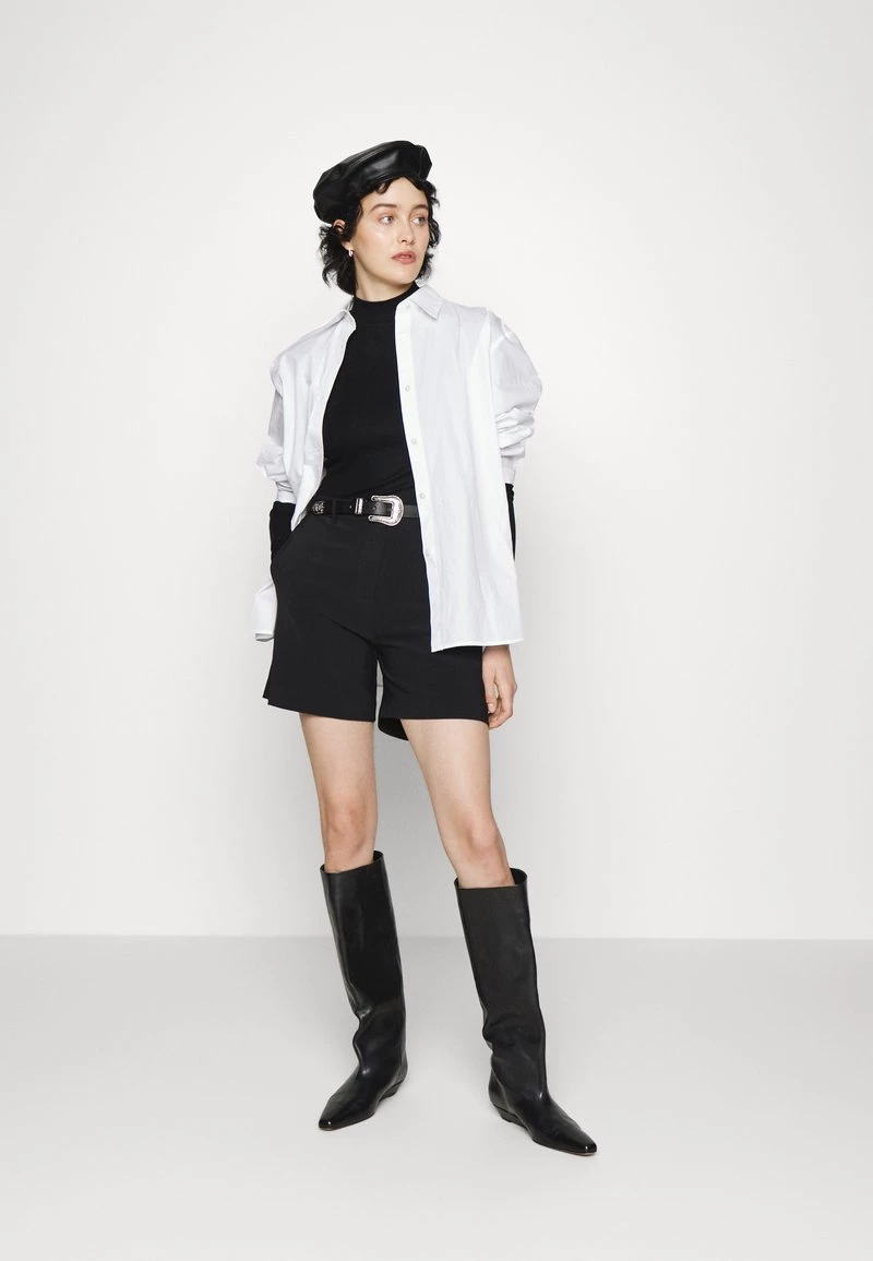 Modström KROWN T NECK - Langarmshirt - Black - Damen 4 Modström KROWN T NECK - Langarmshirt - Black - Damen – Bild 2