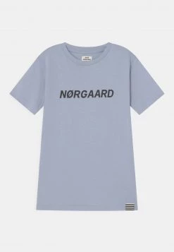 Mads Nørgaard THORLINO UNISEX - T-Shirt Print - Zen Blue