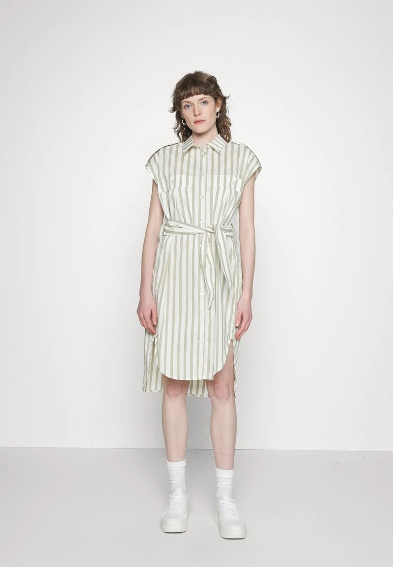 Mads Nørgaard SANNIE DRESS - Etuikleid - Candy Stripe Elm/white Alyssum - Damen 3 Mads Nørgaard SANNIE DRESS - Etuikleid - Candy Stripe Elm/white Alyssum - Damen