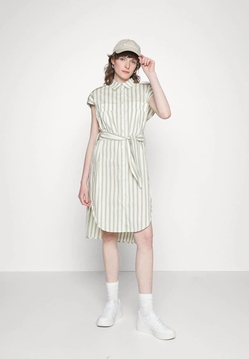 Mads Nørgaard SANNIE DRESS - Etuikleid - Candy Stripe Elm/white Alyssum - Damen 4 Mads Nørgaard SANNIE DRESS - Etuikleid - Candy Stripe Elm/white Alyssum - Damen – Bild 2