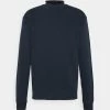 Mads Nørgaard - Herren SOFT TERRY MOCK - Sweatshirt - Sky Captain