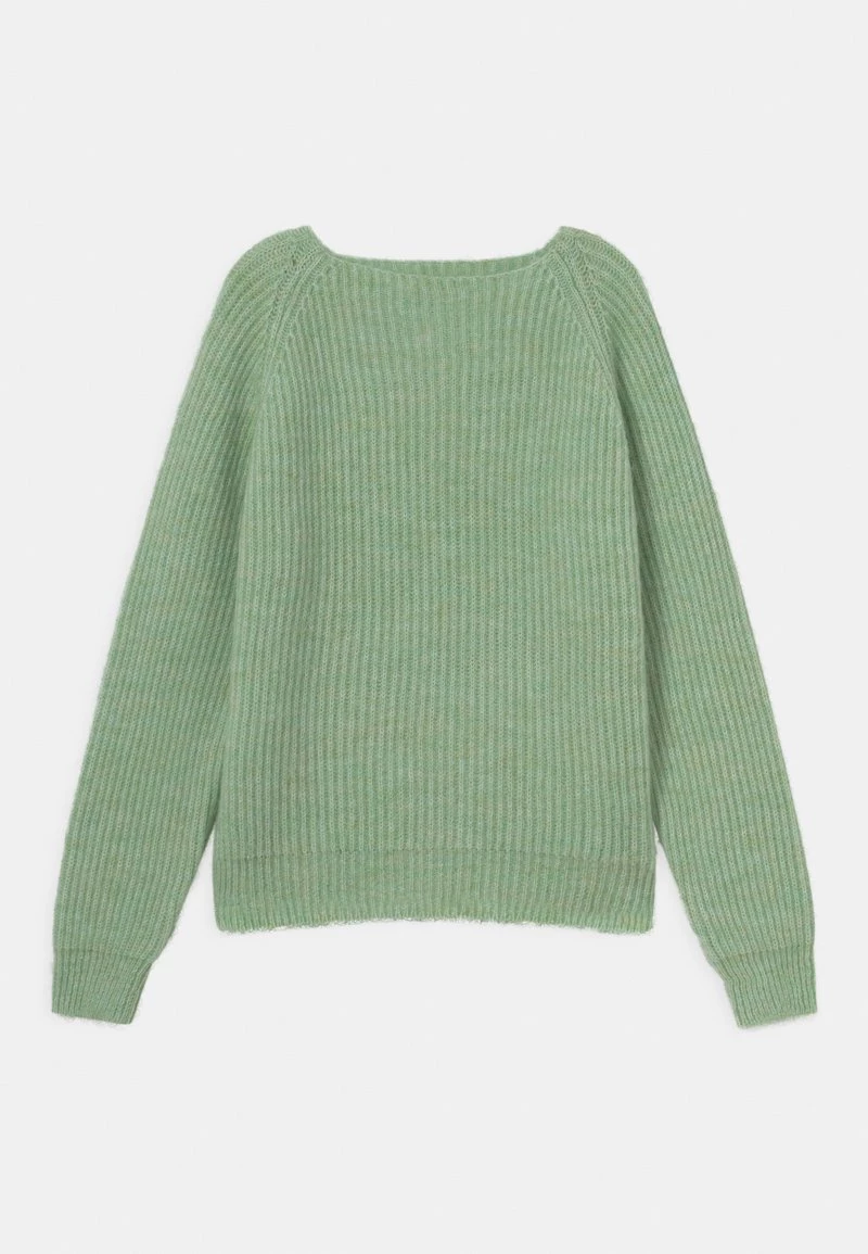 Mads Nørgaard HAIRY KANUNI - Strickpullover - Pastel Green - Kinder 3 Mads Nørgaard HAIRY KANUNI - Strickpullover - Pastel Green - Kinder