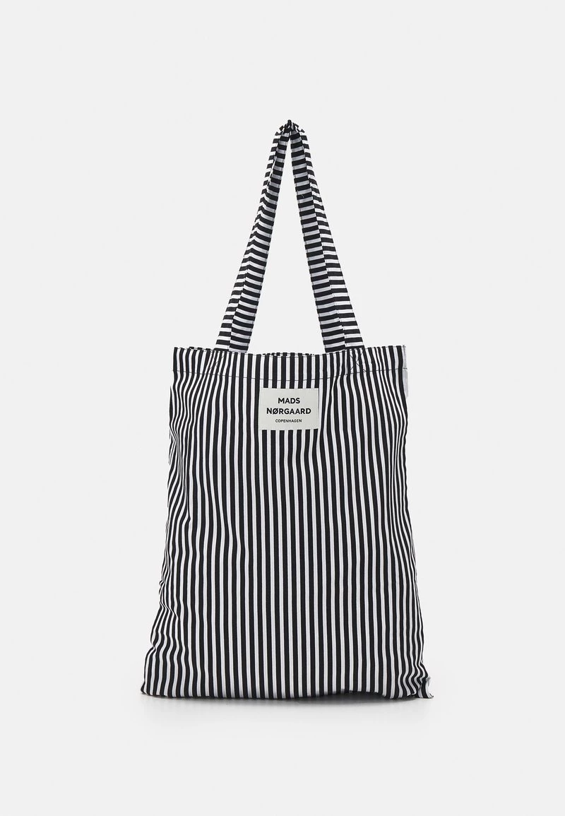 Mads Nørgaard SACKY ATOMA BAG - Shopping Bag - Black/white - Damen 3 Mads Nørgaard SACKY ATOMA BAG - Shopping Bag - Black/white - Damen