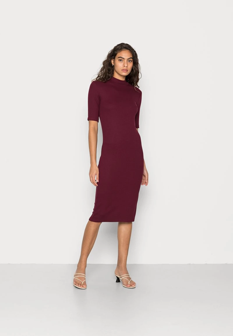 Modström - Damen KROWN DRESS - Strickkleid - Currant 3 Modström - Damen KROWN DRESS - Strickkleid - Currant