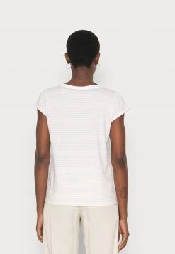 Mads Nørgaard FAVORITE STRIPE TEASY TEE - T-Shirt Print - White/gossamer Pink - Damen -Mads Nørgaard Verkäufe 2022 5baba5dd0ba340f5a924e4b74c1dfea2