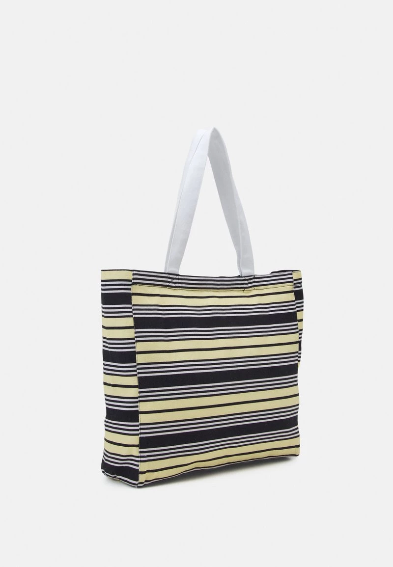Mads Nørgaard - Damen PRINT BOUTIQUE ATHENE - Shopping Bag - Black/pale Banana/white 4 Mads Nørgaard - Damen PRINT BOUTIQUE ATHENE - Shopping Bag - Black/pale Banana/white – Bild 2