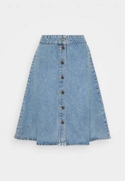 Mads Nørgaard - Damen VINTAGE INDIGO STELISSA - Jeansrock - Washed Blue