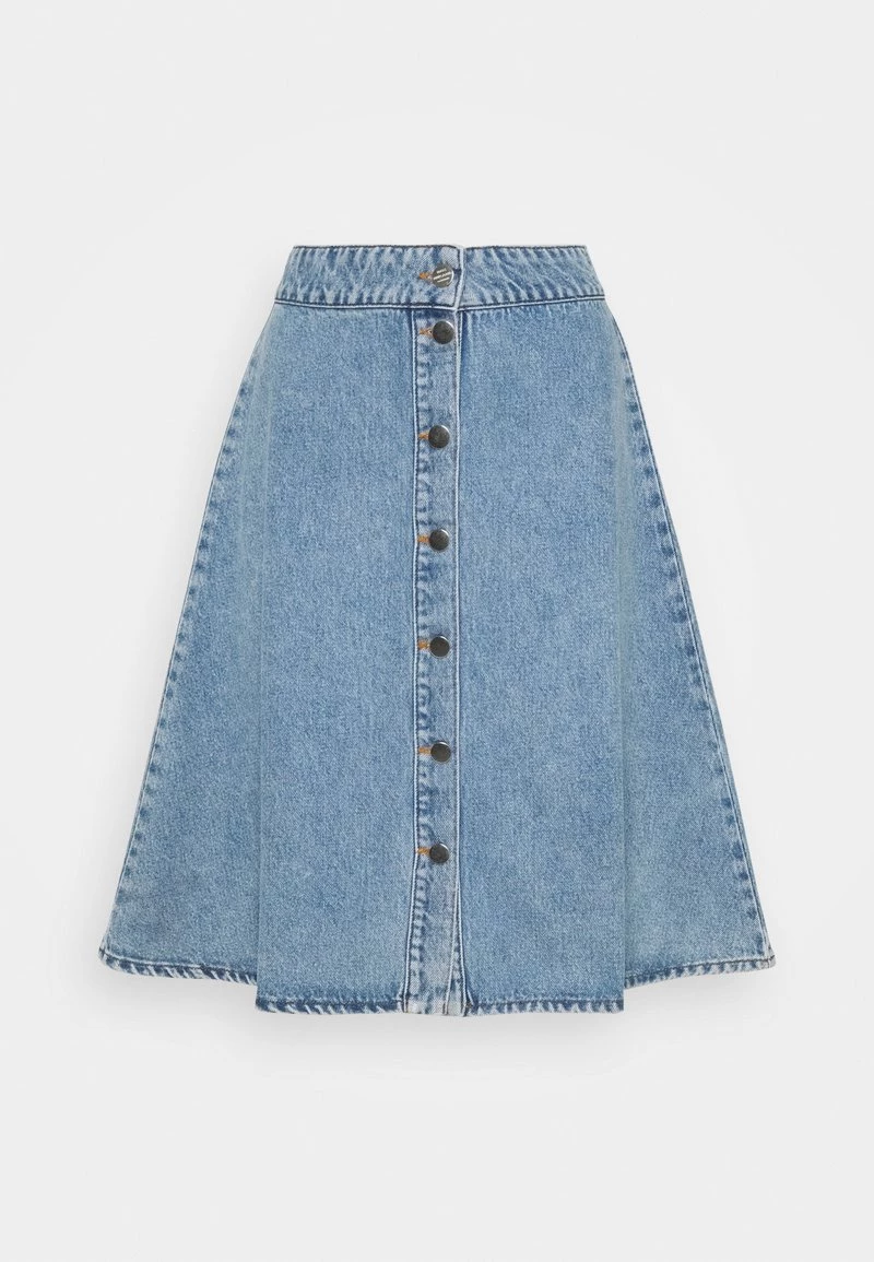 Mads Nørgaard - Damen VINTAGE INDIGO STELISSA - Jeansrock - Washed Blue 3 Mads Nørgaard - Damen VINTAGE INDIGO STELISSA - Jeansrock - Washed Blue