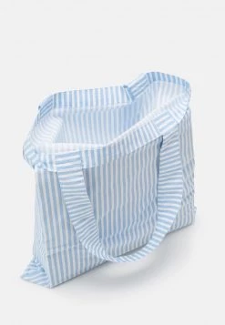 Mads Nørgaard - Damen SACKY ATOMA BAG - Shopping Bag - Della Robbia Blue/white -Mads Nørgaard Verkäufe 2022 60110feaad094977b313c413141dfce7