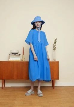 Modström PAYTON DRESS - Freizeitkleid - Palace Blue - Damen