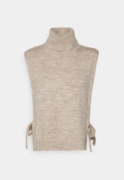 Modström - Damen NOLA COLLAR - Strickpullover - Beige Melange -Mads Nørgaard Verkäufe 2022 609b1151c0604b56a830e34e181877ef