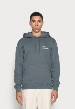 Mads Nørgaard STANDARD HOODIE LOGO - Sweatshirt - Dark Slate - Herren