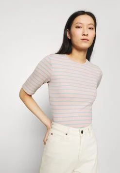 Modström ITTAKA - T-Shirt Print - Peach Stripe - Damen -Mads Nørgaard Verkäufe 2022 64024c2cb31d46efa7460c186d2546d1