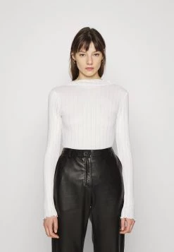 Modström ISSY T NECK - Strickpullover - Off White - Damen