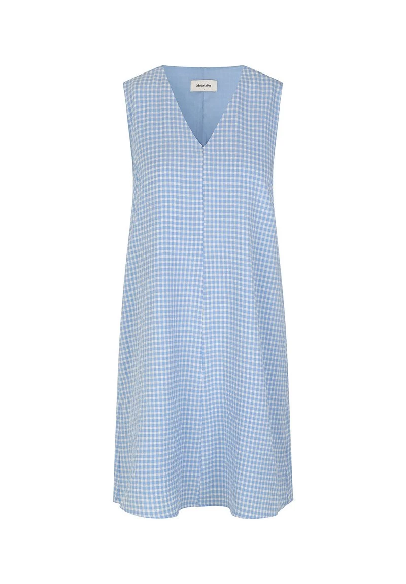 Modström RIMMEMD - Freizeitkleid - Light Blue Check - Damen 4 Modström RIMMEMD - Freizeitkleid - Light Blue Check - Damen – Bild 2