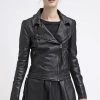 Modström - Damen IMAN - Lederjacke - Black -Mads Nørgaard Verkäufe 2022 69a56fe3faeb42a68e9181102611ae5a