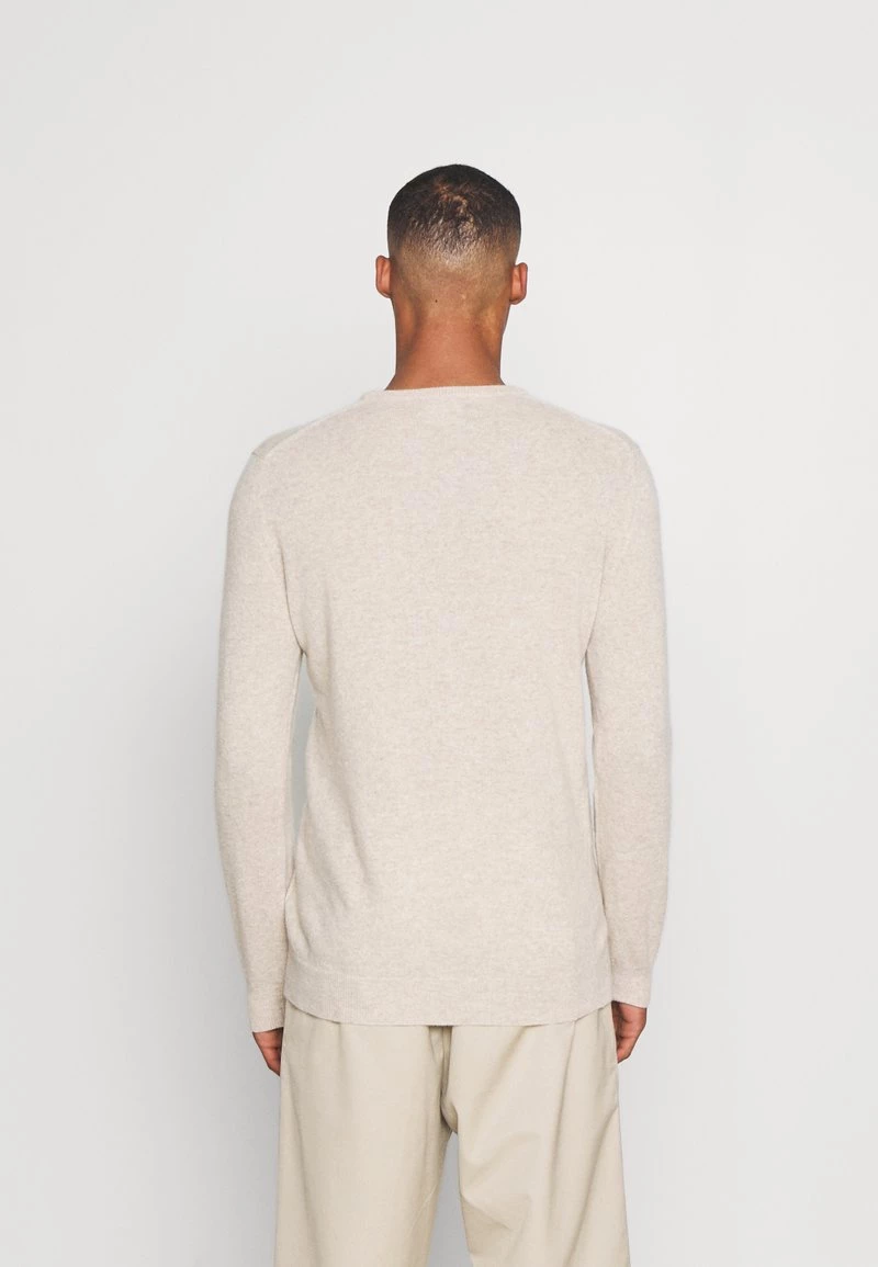 Mads Nørgaard - Herren KARSTEN - Strickpullover - Oatmeal 5 Mads Nørgaard - Herren KARSTEN - Strickpullover - Oatmeal – Bild 3
