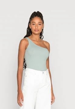 Modström IGOR ONE SHOULDER - Top - Sage - Damen