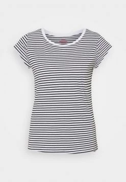 Mads Nørgaard - Damen FAVORITE STRIPE TEASY TEE - T-Shirt Print - White/black -Mads Nørgaard Verkäufe 2022 6f82f406ed934787bfa4df04d337b943