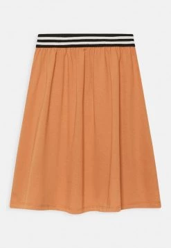 Mads Nørgaard - Kinder SINGLE ORGANIC SAGALINA SKIRT - A-Linien-Rock - Pecan Brown