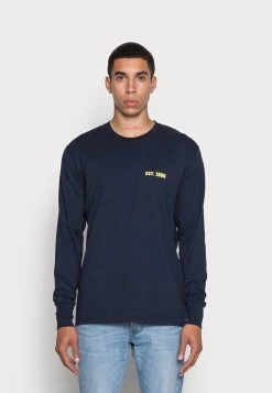 Mads Nørgaard - Herren GYM TEE - Langarmshirt - Sky Captain