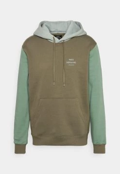 Mads Nørgaard - Herren STANDARD BLOCK SWEAT - Sweatshirt - Green Multi