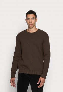 Mads Nørgaard - Herren KENTON - Strickpullover - Turkish Coffee