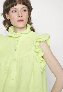 Mads Nørgaard - Damen ELLE - Bluse - Sunny Lime -Mads Nørgaard Verkäufe 2022 7b47e1409c164e08949e272a50bab41d