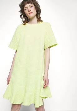 Mads Nørgaard DARIA DRESS - Freizeitkleid - Sunny Lime - Damen -Mads Nørgaard Verkäufe 2022 807d1c4044024b628109f678fcfe6bc9
