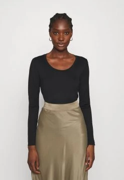 Mads Nørgaard - Damen DELICATE TABITHA - Langarmshirt - Black