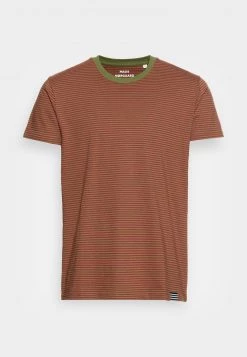 Mads Nørgaard - Herren ORGANIC MINI THOR TEE - T-Shirt Print - Sphagnum/brick Red -Mads Nørgaard Verkäufe 2022 8200b8ca3aba4752adf398ae7bbf68ed